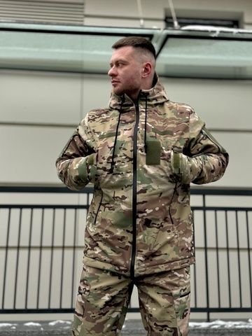 Зимовий костюм Softshell Omni-Heat1, Мультикам, 48 (S)