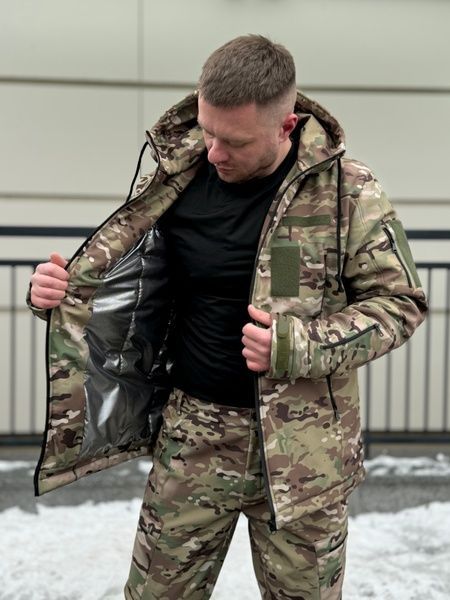 Зимовий костюм Softshell Omni-Heat1, Мультикам, 48 (S)