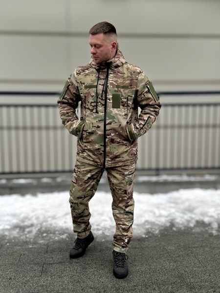 Зимовий костюм Softshell Omni-Heat1, Мультикам, 48 (S)