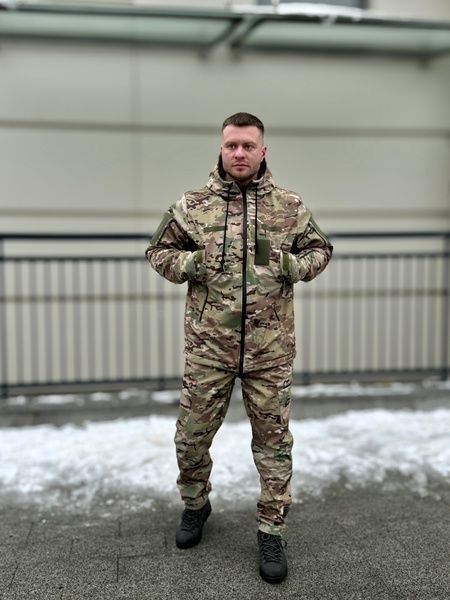 Зимовий костюм Softshell Omni-Heat1, Мультикам, 48 (S)