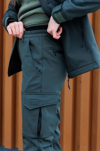 Костюм Softshell жіночий, Чорний, 46 (XS)