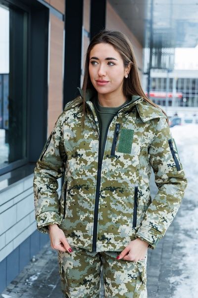 Костюм Softshell жіночий, Чорний, 46 (XS)