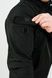 Чоловіча куртка на флісі Softshell софтшелл, Чорний, 48 (S)
