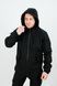 Чоловіча куртка на флісі Softshell софтшелл, Чорний, 48 (S)
