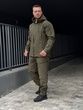 Чоловічий водовідштовхуючий костюм на флісі Softshell Молнія